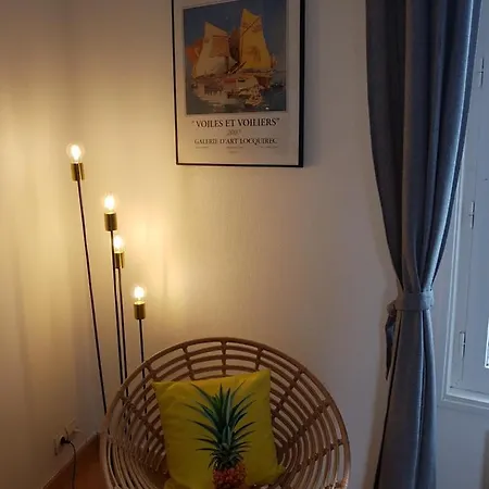 아파트 Le Petit Duplex Du Port De - 100 M De La